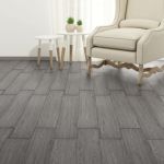 Plăci pardoseală autoadezive, gri închis, 2,51 m², 2 mm, PVC GartenMobel Dekor
