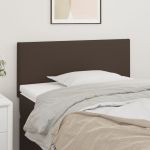 Tăblie de pat, maro, 100x5x78/88 cm, piele ecologică GartenMobel Dekor