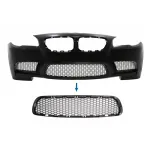 Grila central inferioara compatibila cu BMW Seria 5 F10 F11 M5 (2009-2017) Performance AutoTuning