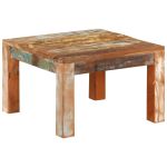 Măsuță de cafea, 55x55x35 cm, lemn masiv recuperat GartenMobel Dekor