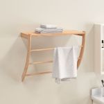 Suport de prosoape, 60x25,5x49 cm, lemn masiv de nuc GartenMobel Dekor