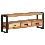 Comodă TV, 120x30x45 cm, lemn masiv de acacia GartenMobel Dekor
