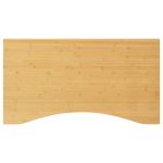 Blat de birou, 110x60x4 cm, bambus GartenMobel Dekor