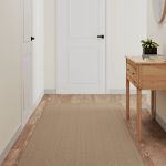 Covor traversă aspect sisal, nisipiu, 80x250 cm GartenMobel Dekor