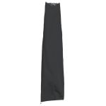 Husă pentru umbrelă de grădină neagră 190x50/30 cm Oxford 420D GartenMobel Dekor