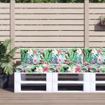 Perne pentru paleți, 2 buc., multicolor, țesătură oxford GartenMobel Dekor