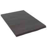 Raft de perete maro închis 40x60x2 cm lemn masiv stejar tratat GartenMobel Dekor