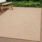 Covor 120x170 cm aspect iută pentru interior și exterior GartenMobel Dekor