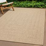 Covor 80x150 cm aspect iută pentru interior și exterior GartenMobel Dekor
