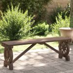 Bancă de grădină, 115 cm, lemn masiv de brad GartenMobel Dekor