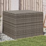 Ladă de depozitare pentru grădină, gri, 291 L, poliratan GartenMobel Dekor