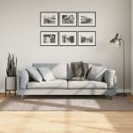 Covor pufos "PAMPLONA" cu fire înalte, bej modern, 100x200 cm GartenMobel Dekor