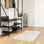 Covor pufos modern, fir lung, crem, 60x110 cm GartenMobel Dekor