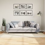 Covor pufos modern, fir lung, crem, 80x150 cm GartenMobel Dekor