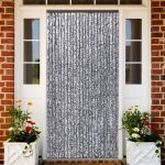 Perdea pentru insecte, maro și bej, 100x200 cm, chenille GartenMobel Dekor