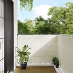 Paravan de balcon, crem, 120x1000 cm, 100% poliester oxford GartenMobel Dekor