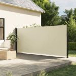 Copertina laterală retractabilă, crem, 180x300 cm GartenMobel Dekor