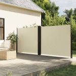 Copertină laterală retractabilă, crem, 180x600 cm GartenMobel Dekor