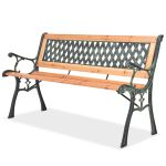 Bancă de grădină, 122 cm, lemn GartenMobel Dekor