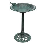 Fântână pentru păsări cu păsări decorative GartenMobel Dekor