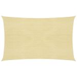 Pânză parasolar, bej, 2,5x4,5 m, HDPE, 160 g/m² GartenMobel Dekor