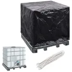 Husă pentru container IBC cu 8 ocheți, 116x100x120 cm GartenMobel Dekor