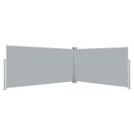 Copertină laterală retractabilă, 160 x 600 cm, gri GartenMobel Dekor