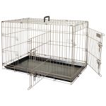 FLAMINGO Cușcă pentru animale de companie Ebo maro metalic 77x47x55cm GartenMobel Dekor