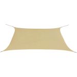 Parasolar din țesătură oxford, dreptunghiular, 2 x 4 m, bej  GartenMobel Dekor