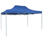 42510  Foldable Tent Pop-Up 3x4,5 m Blue GartenMobel Dekor