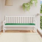 Pernă de bancă de grădină, verde, 180x50x3 cm, textil oxford GartenMobel Dekor