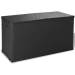 Cutie depozitare pentru grădină antracit 120x56x63 cm PP ratan GartenMobel Dekor
