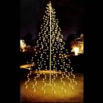 Ambiance Instalație de lumini de Crăciun de catarg 192 LED-uri 208 cm GartenMobel Dekor