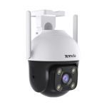 Camera supraveghere Dual Light IP WiFi Pan Tilt 4MP IR 30m WL 30m card microfon difuzor Tenda - TND-RH7-WCA SafetyGuard Surveillance