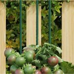 Țăruși pentru plante de grădină, 30 buc., verde, 115 cm, oțel GartenMobel Dekor