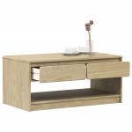 Măsuță de cafea "SAUDA", stejar, 99x55x45 cm, lemn masiv de pin GartenMobel Dekor