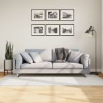 Covor „OVIEDO”, fire scurte, crem, 100x200 cm GartenMobel Dekor