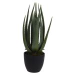 ProGarden Plantă artificială în ghiveci "Aloe Vera", 25x45 cm GartenMobel Dekor