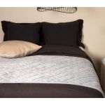 Venture Home Cuvertură de pat „Jilly” 80x260cm, gri deschis, poliester GartenMobel Dekor