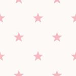 Noordwand Tapet „Friends & Coffee Little Stars”, roz și alb GartenMobel Dekor