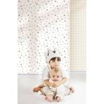 Noordwand Tapet „Mondo baby Confetti Dots”, alb, gri și bej GartenMobel Dekor