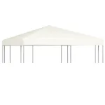 Acoperiș de pavilion, 310 g/m², alb crem, 3 x 3 m GartenMobel Dekor