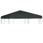 Acoperiș de pavilion, 310 g/m², gri, 3 x 3 m GartenMobel Dekor