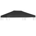 Acoperiș de pavilion, 310 g/m², gri, 4 x 3 m GartenMobel Dekor