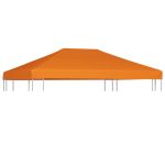 Acoperiș de pavilion, 310 g/m², portocaliu, 4 x 3 m GartenMobel Dekor