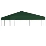 Acoperiș de pavilion, 310 g/m², verde, 3 x 3 m GartenMobel Dekor