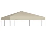 Acoperiș de pavilion, bej, 3 x 3 m, 310 g/m² GartenMobel Dekor