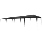 Cort de petrecere, antracit, 3 x 12 m, PE GartenMobel Dekor