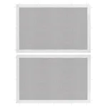 Perete lateral cort petrecere, 2 buc., alb și negru, plasă  GartenMobel Dekor