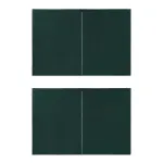 Perete lateral cort petrecere, 2 buc., verde, PE, cu fermoar GartenMobel Dekor